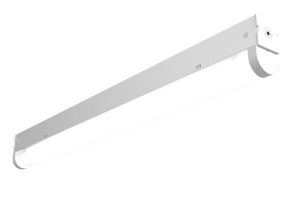 RGD, réglette LED en éclairage direct ou indirect avec un corps en tôle d'acier peinte et un diffuseur en PMMA opale, idéal comme luminaire tertiaire ou technique pour tous vos projets d'éclairage